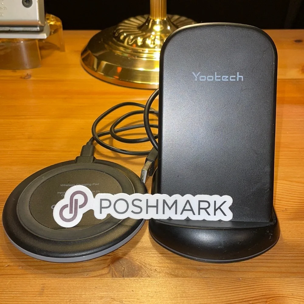 Yootech Wireless Charger & Stand • Fast Charging • Universal Qi Compatible • GUC